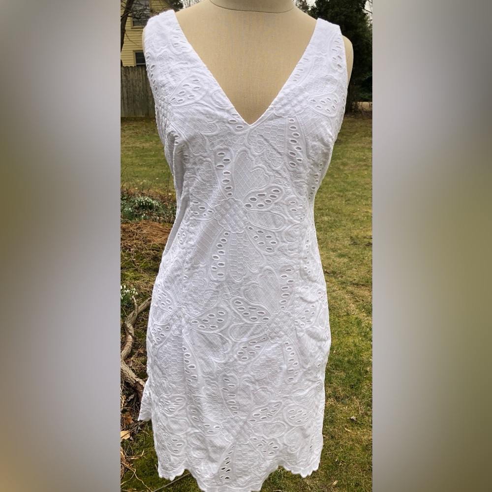 Lilly Pulitzer: White Eyelet Dress size 6
